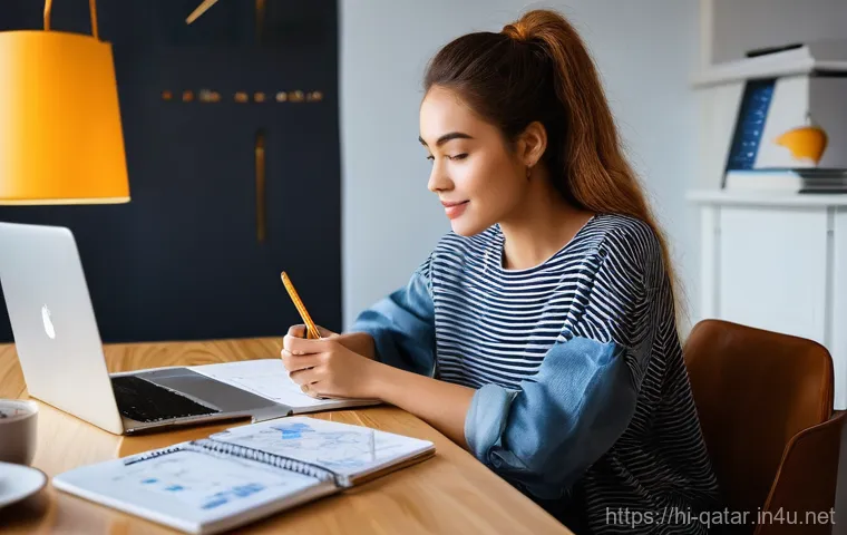 여성 여행자를 위한 팁 - **Image Prompt 1: The Empowered Solo Traveler Planning Her Adventure**
    "A young adult woman, dre...